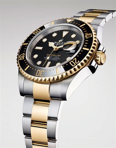 rolex seadweller gold